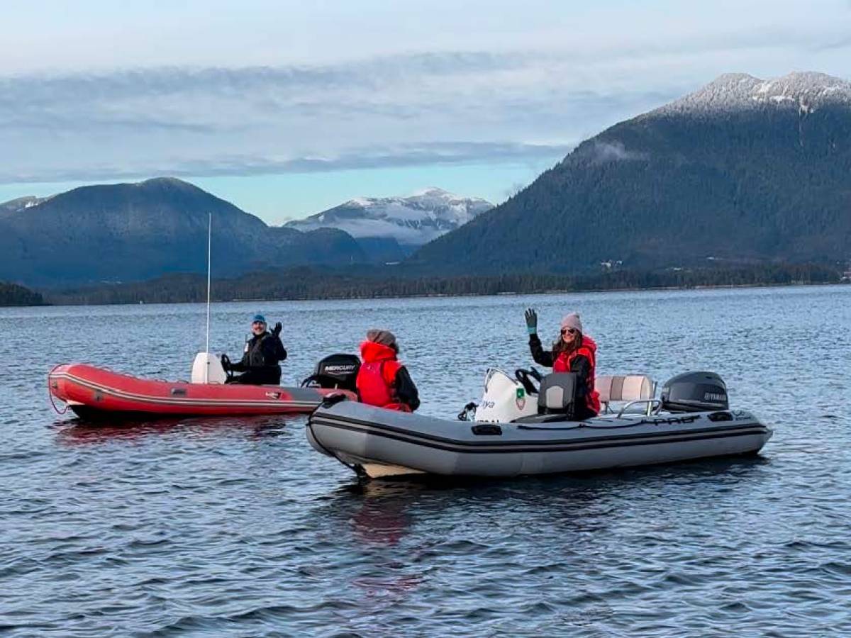 Zodiac Adventure downtown Ketchikan, Alaska